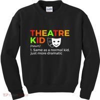 Theatre Definition Actor Kids Sweatshirt thumb 0