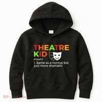 Theatre Definition Actor Kids Hoodie thumb 0