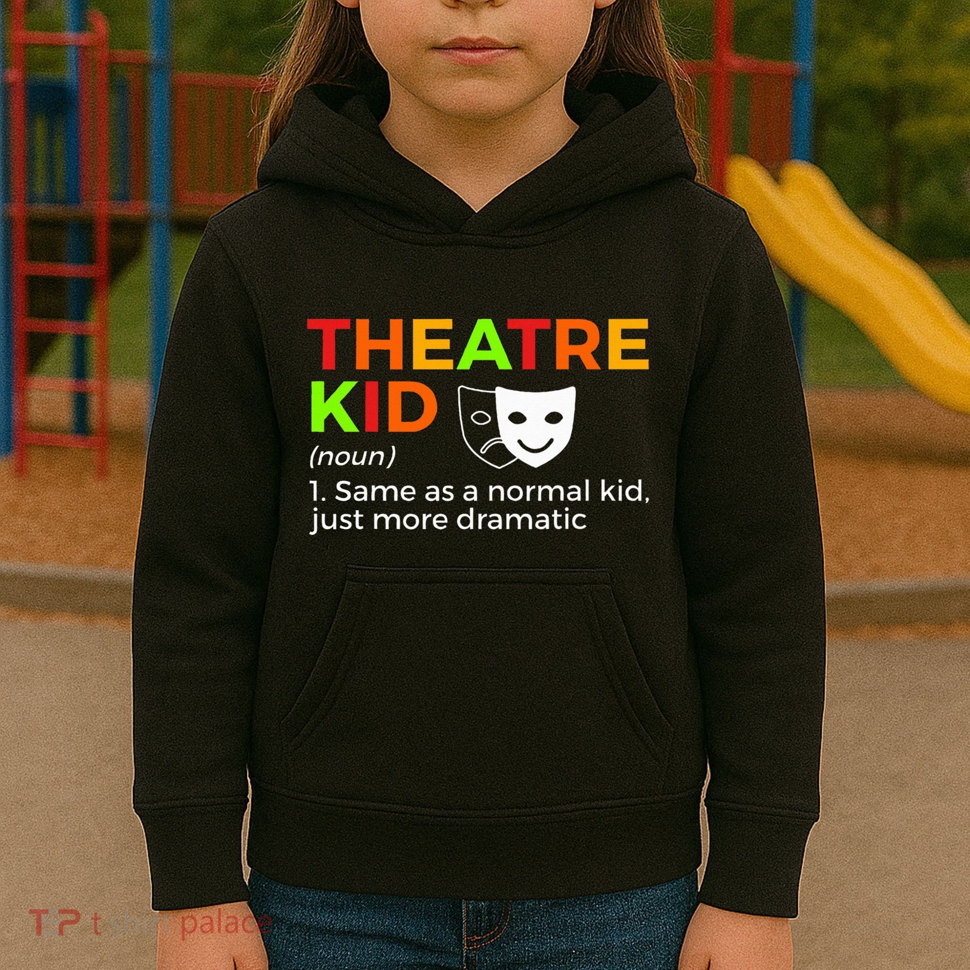 Theatre Definition Actor Kids Hoodie