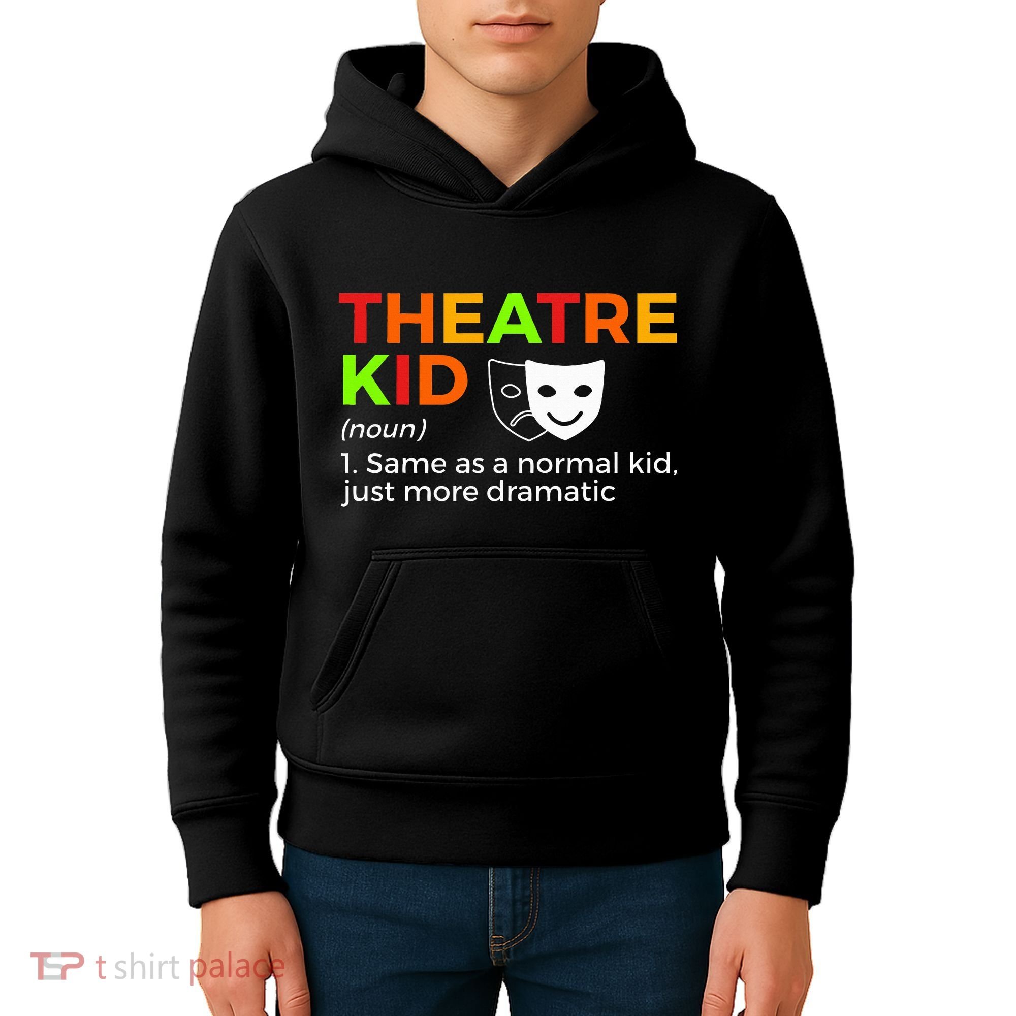 Theatre Definition Actor Kids Hoodie