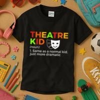 Theatre Definition Actor Kids T-Shirt thumb 3