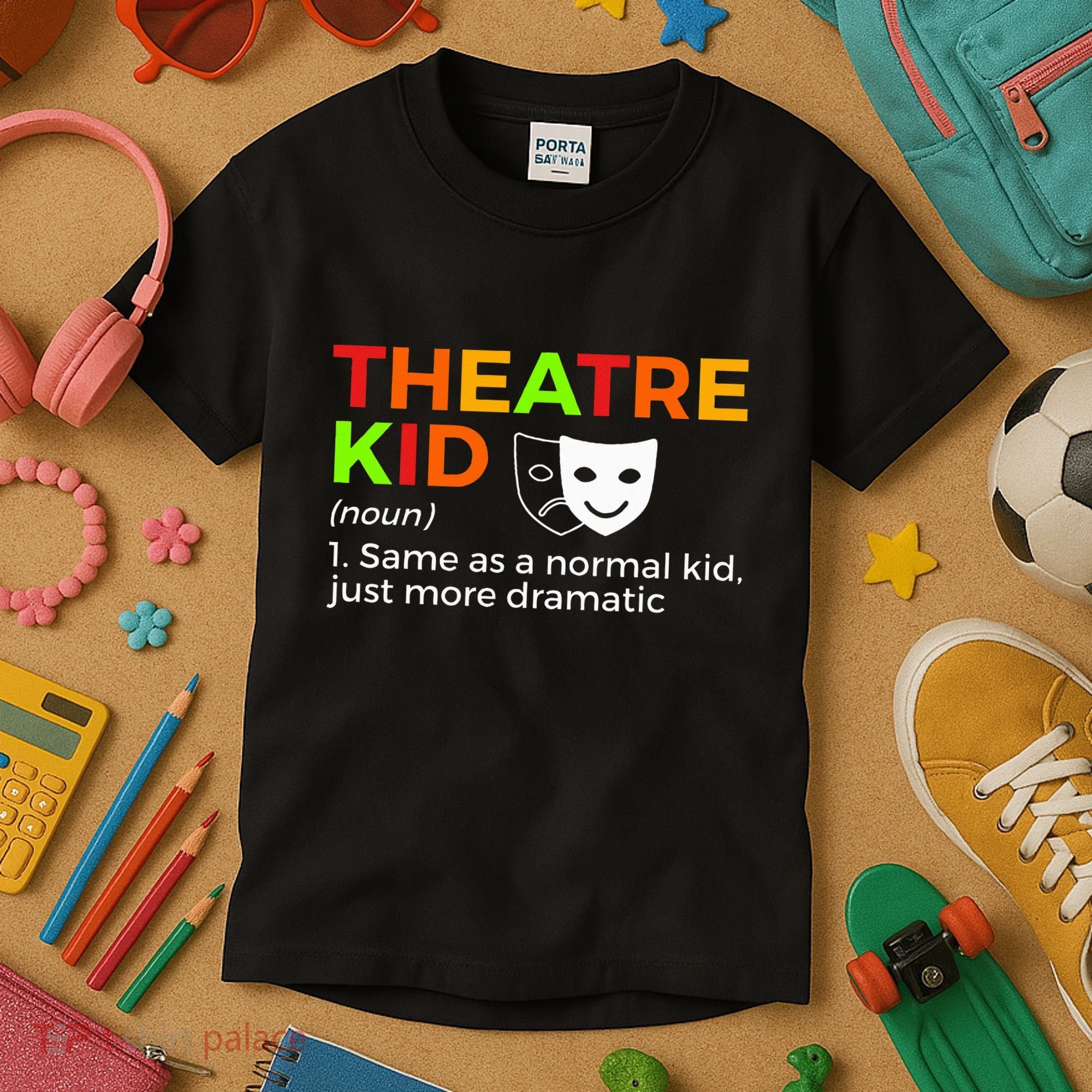 Theatre Definition Actor Kids T-Shirt