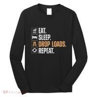Truck Driver Art Dad Trucking Mechanic Trucker Long Sleeve Shirt thumb 0