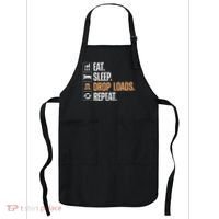 Truck Driver Art Dad Trucking Mechanic Trucker Apron thumb 0