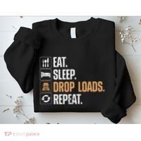 Truck Driver Art Dad Trucking Mechanic Trucker Sweatshirt thumb 2