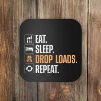 Truck Driver Art Dad Trucking Mechanic Trucker Coaster thumb 0
