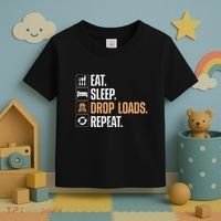 Truck Driver Art Dad Trucking Mechanic Trucker Toddler T-Shirt thumb 3