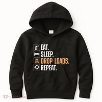 Truck Driver Art Dad Trucking Mechanic Trucker Kids Hoodie thumb 0