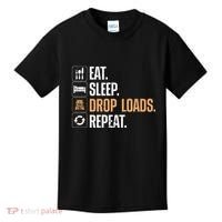 Truck Driver Art Dad Trucking Mechanic Trucker Kids T-Shirt thumb 0