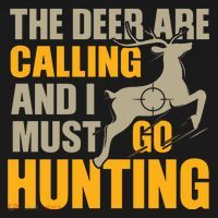 The Deer Are Calling So I Must Go Hunting Apron thumb 3