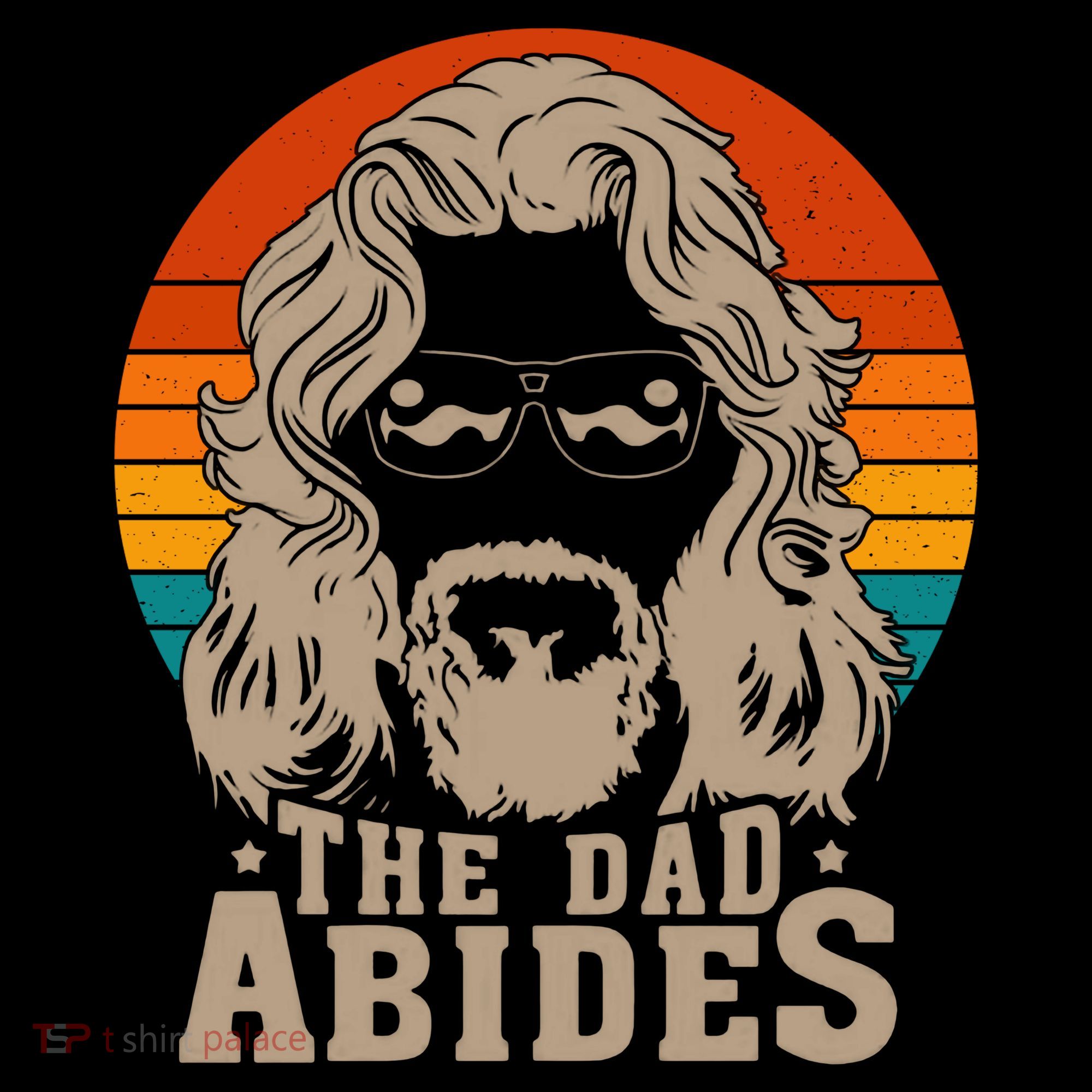 The Dad Abides Funny Fathers Day Retro Coffee Mug