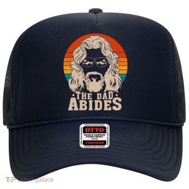 The Dad Abides Funny Fathers Day Retro Hat