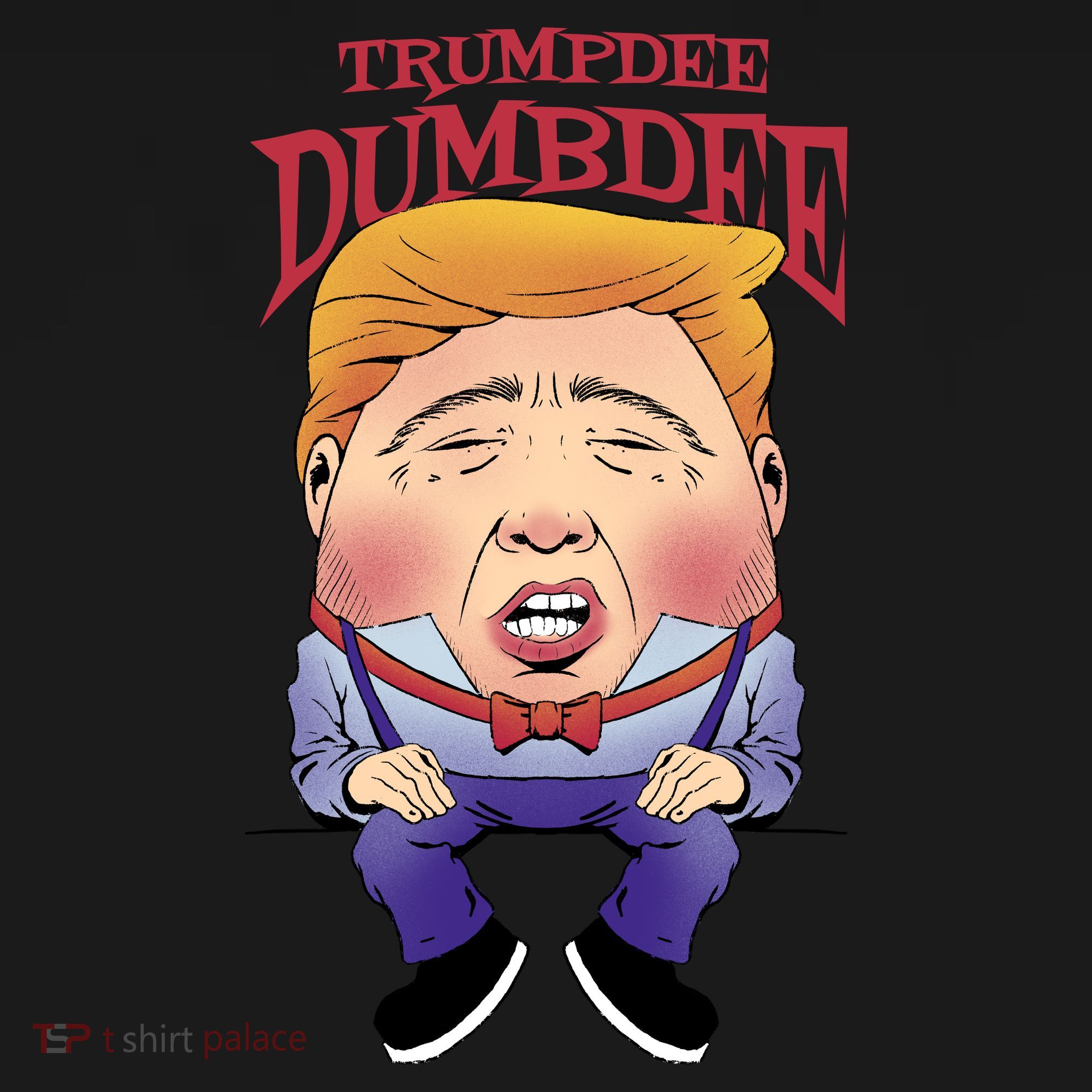 Trumpdee Dumbdee Anti Trump Funny Coaster