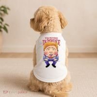 Trumpdee Dumbdee Anti Trump Funny Doggie Tank thumb 2