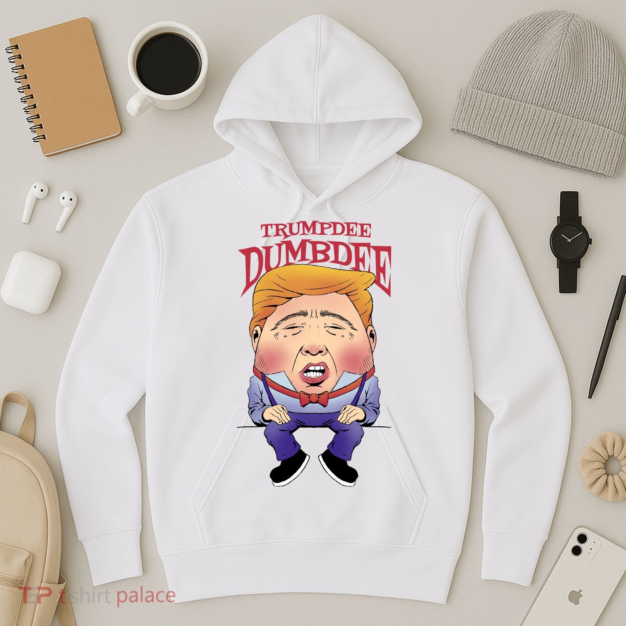 Trumpdee Dumbdee Anti Trump Funny Hoodie