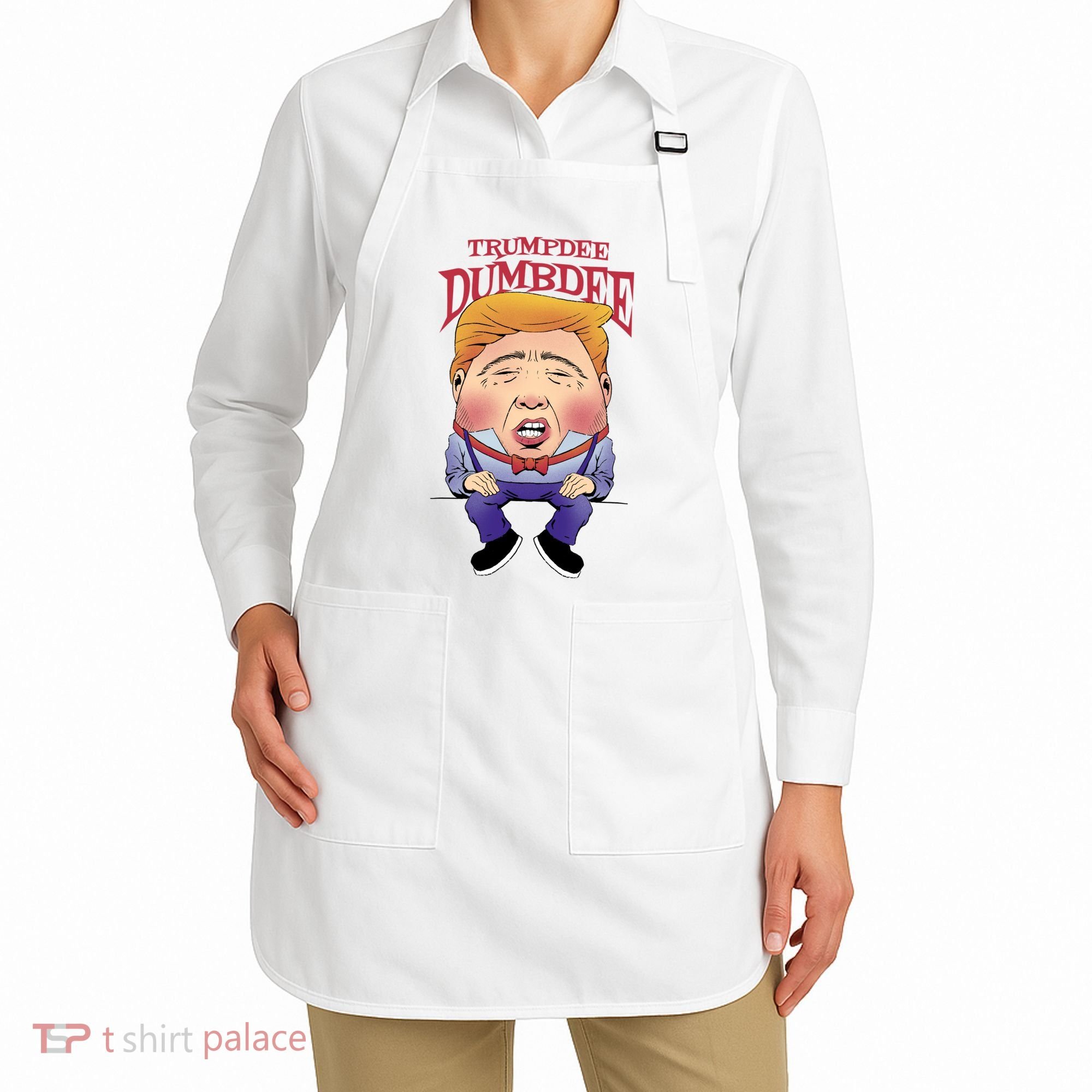 Trumpdee Dumbdee Anti Trump Funny Apron