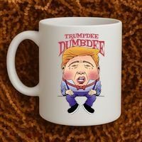 Trumpdee Dumbdee Anti Trump Funny Coffee Mug thumb 2