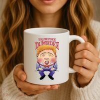 Trumpdee Dumbdee Anti Trump Funny Coffee Mug thumb 3