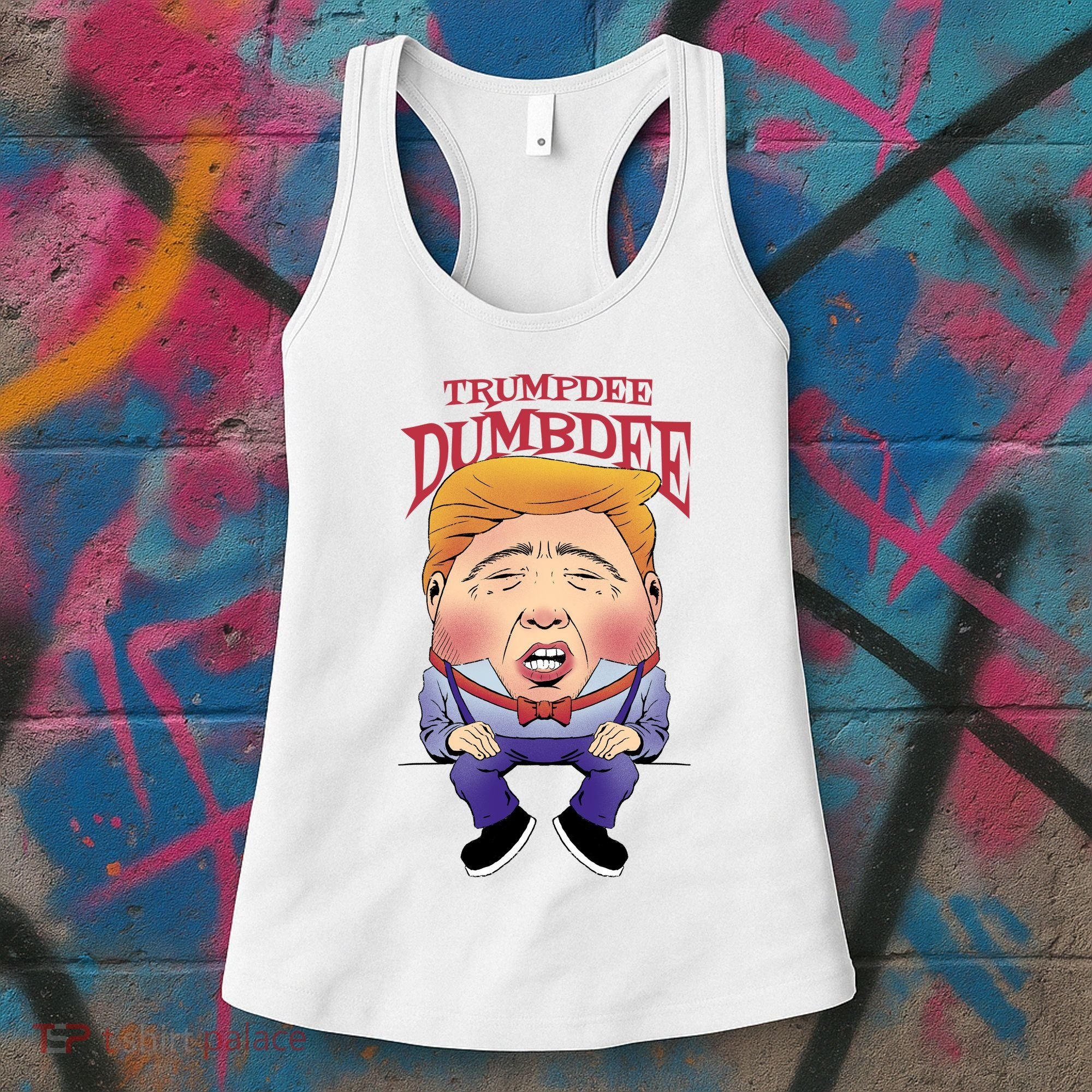 Trumpdee Dumbdee Anti Trump Funny Women's Tank Top