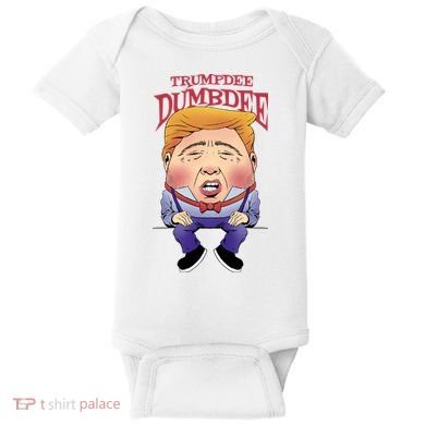 Trumpdee Dumbdee Anti Trump Funny Baby Bodysuit