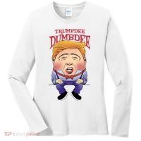 Trumpdee Dumbdee Anti Trump Funny Women's Long Sleeve Shirt thumb 0