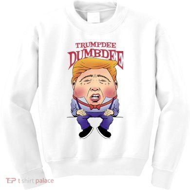 Trumpdee Dumbdee Anti Trump Funny Kids Sweatshirt