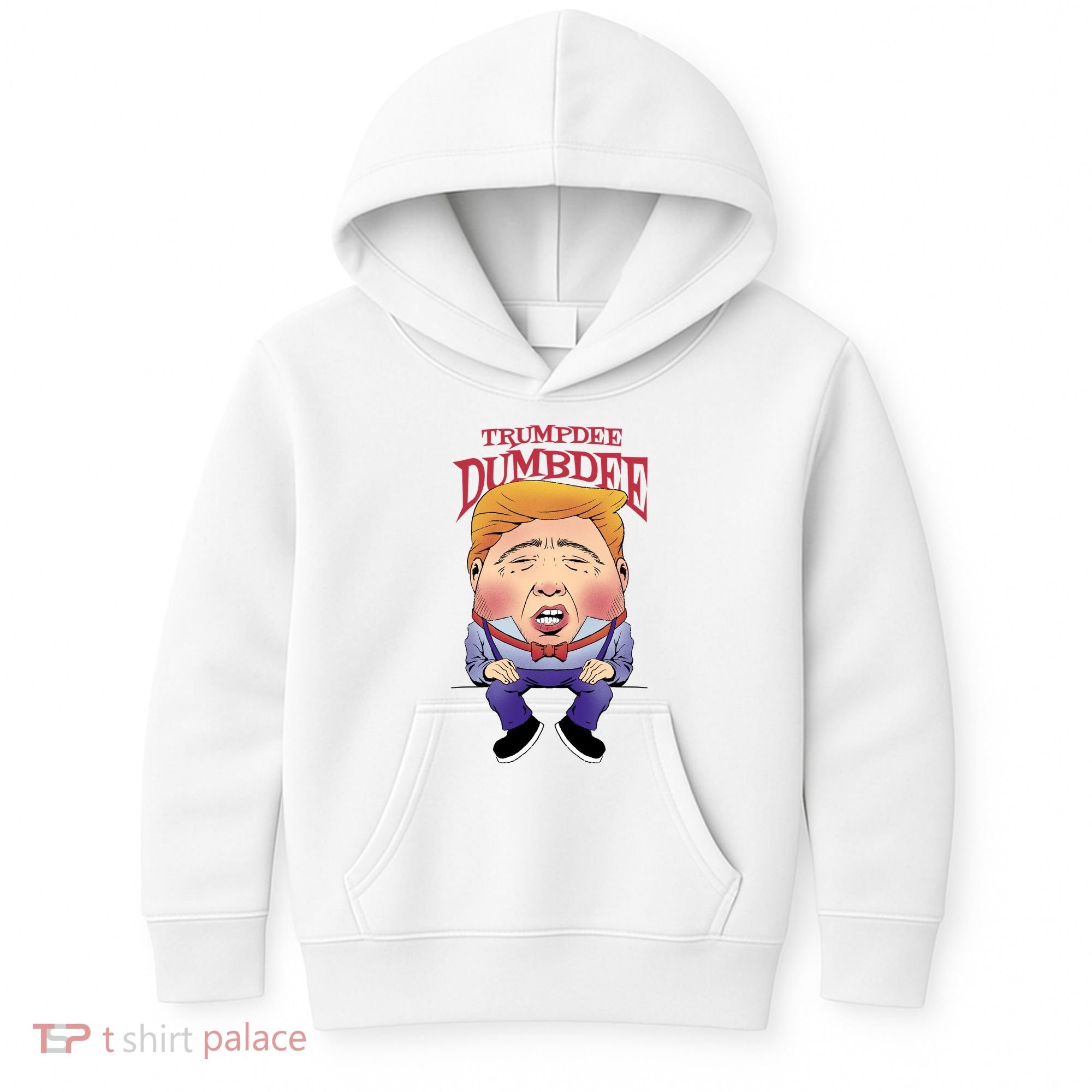 Trumpdee Dumbdee Anti Trump Funny Kids Hoodie