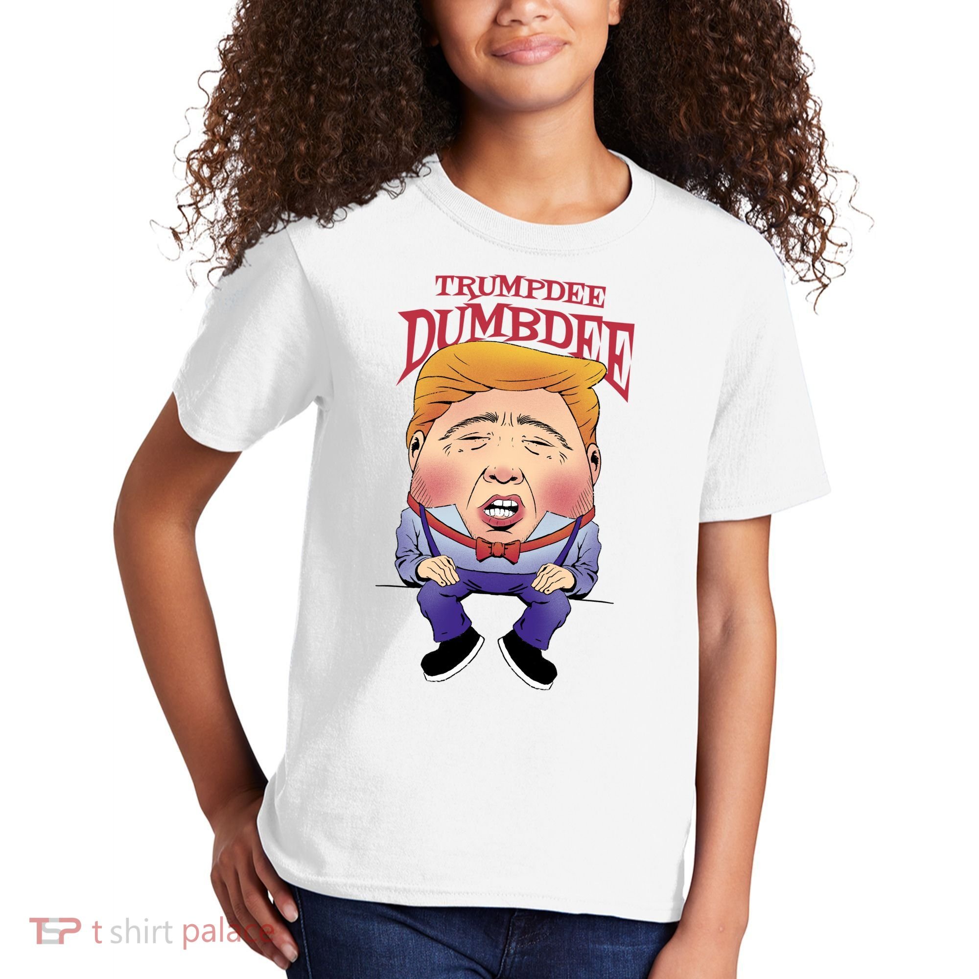 Trumpdee Dumbdee Anti Trump Funny Kids T-Shirt