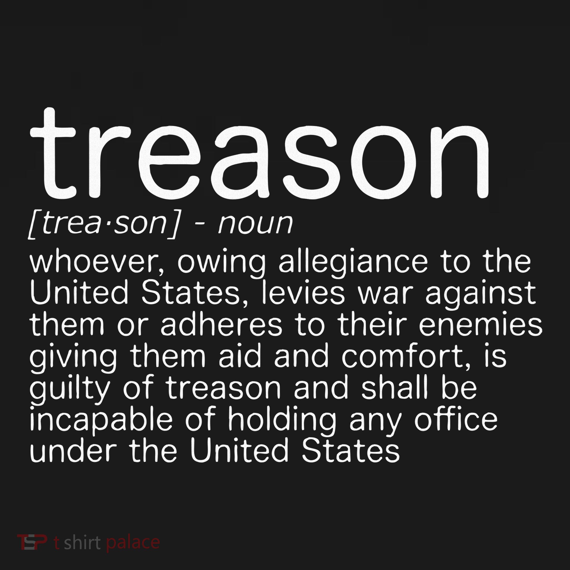 Treason Definition Anti Trump Treason Women's Hoodie