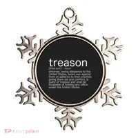 Treason Definition Anti Trump Treason Ornament thumb 0
