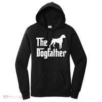 The Dogfather Boxer Dog Lover Dad Women's Hoodie thumb 0