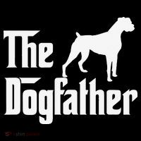 The Dogfather Boxer Dog Lover Dad Women's Hoodie thumb 2