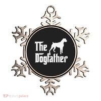 The Dogfather Boxer Dog Lover Dad Ornament thumb 0