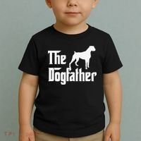 The Dogfather Boxer Dog Lover Dad Toddler T-Shirt thumb 2