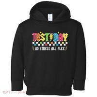Testing Day Bruh No Stress All Flex Teacher Student Toddler Hoodie thumb 0