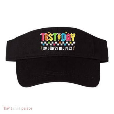 Testing Day Bruh No Stress All Flex Teacher Student Visor