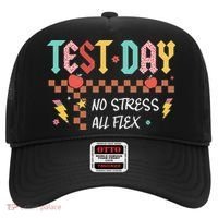 Testing Day Bruh No Stress All Flex Teacher Student Hat thumb 0