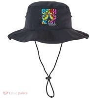 Tie Dye Bruh We Out Counselors Last Day Of School Bucket Hat thumb 0