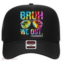 Tie Dye Bruh We Out Counselors Last Day Of School Hat thumb 0