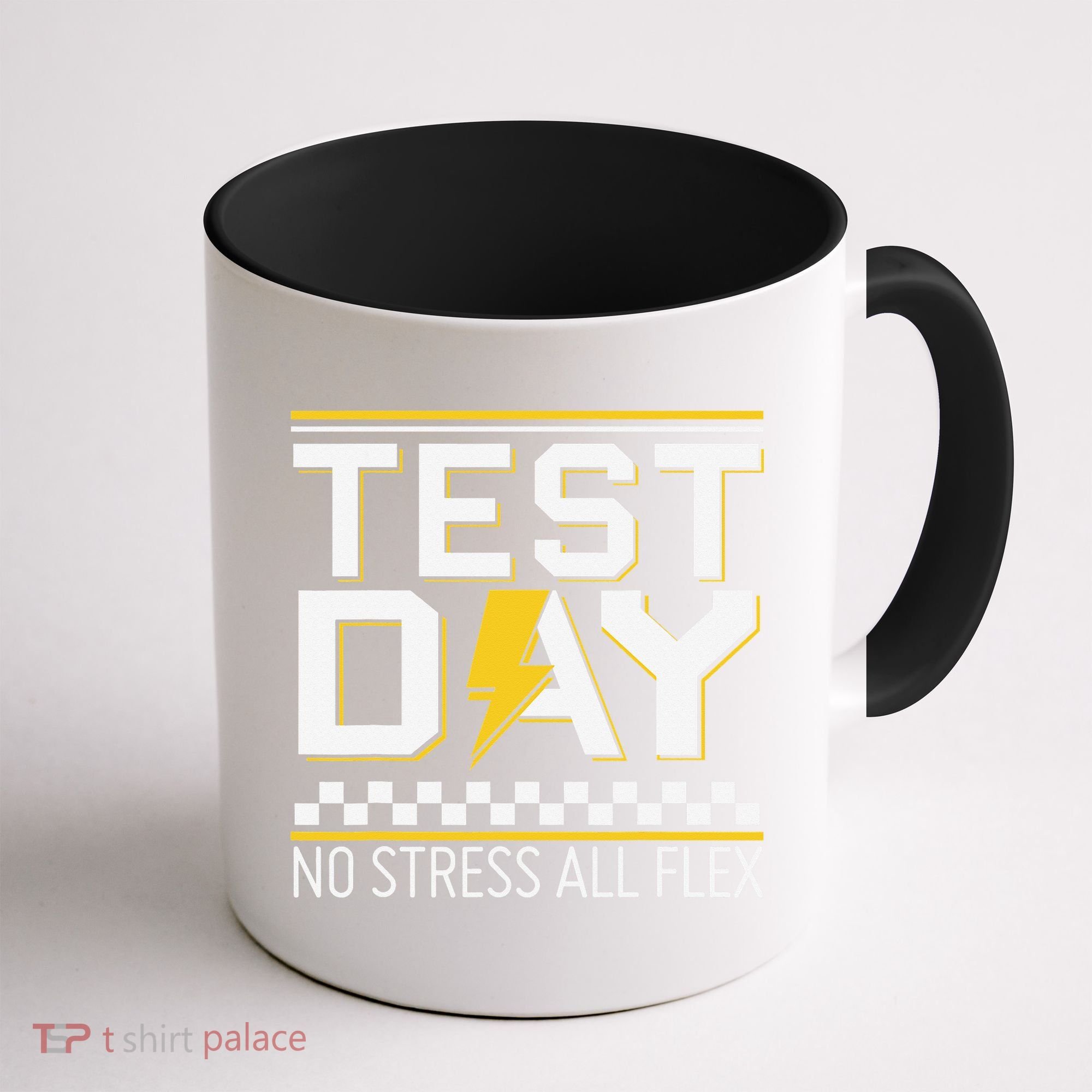 Testing Day Bruh No Stress All Flex Teacher Student Coffee Mug