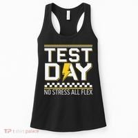 Testing Day Bruh No Stress All Flex Teacher Student Women's Tank Top thumb 0