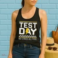 Testing Day Bruh No Stress All Flex Teacher Student Women's Tank Top thumb 2