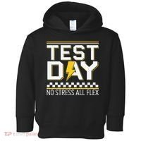 Testing Day Bruh No Stress All Flex Teacher Student Toddler Hoodie thumb 0