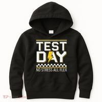 Testing Day Bruh No Stress All Flex Teacher Student Kids Hoodie thumb 0