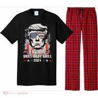Trump Drill Baby Drill American Flag Pajama Set thumb 0