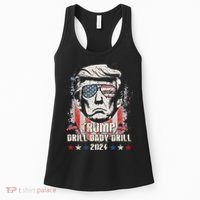 Trump Drill Baby Drill American Flag Women's Tank Top thumb 0