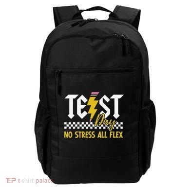 Testing Day Bruh No Stress All Flex Teacher Student Backpack