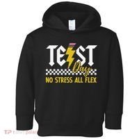 Testing Day Bruh No Stress All Flex Teacher Student Toddler Hoodie thumb 0