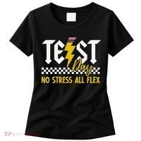 Testing Day Bruh No Stress All Flex Teacher Student Women's T-Shirt thumb 0