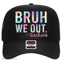 Tie Dye Bruh We Out Teacher Summer Break Last Day Of School Hat thumb 0